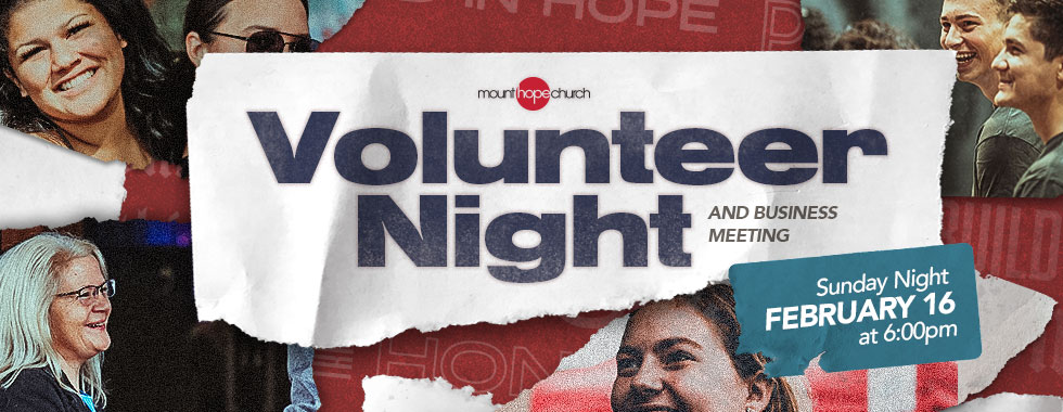 Volunteer Night