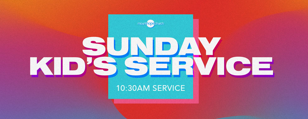 Sunday Kid's Service