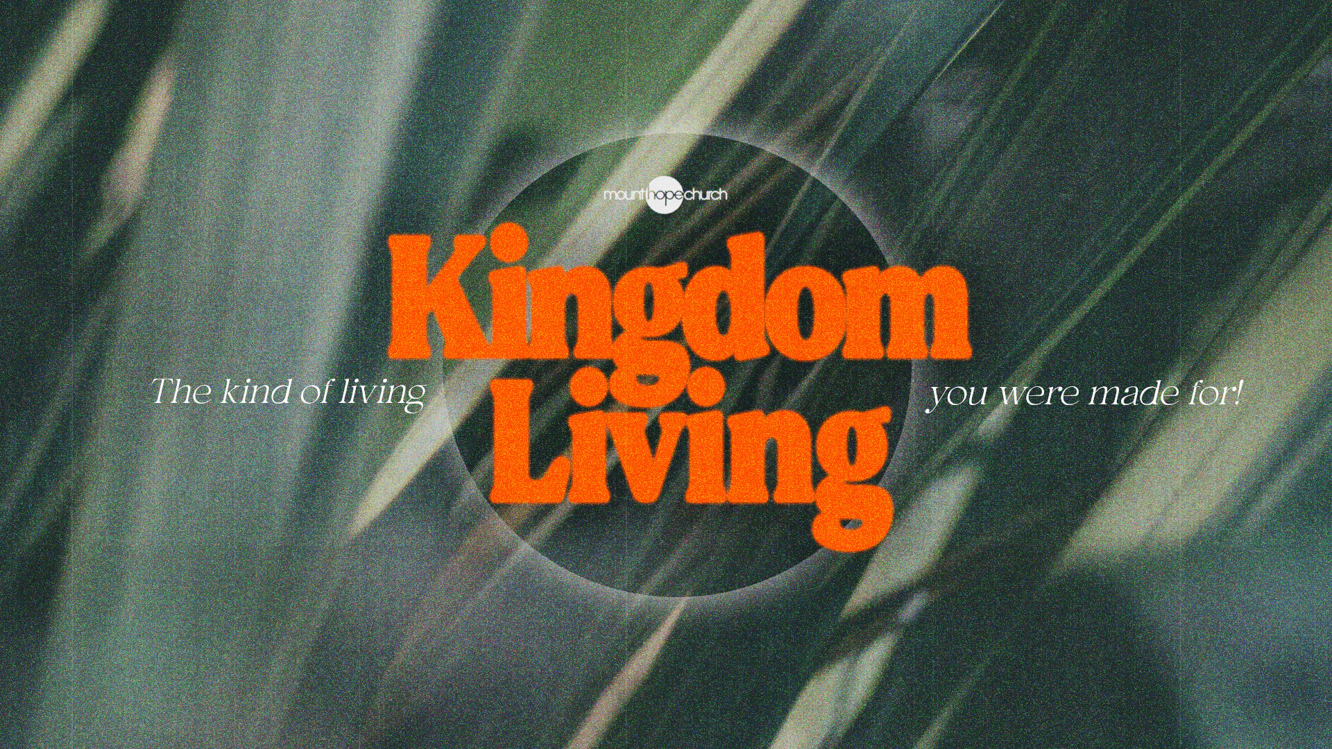 Title for Kingdom Living series